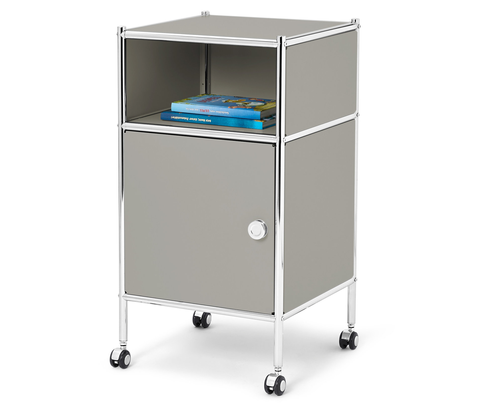 Tchibo - Rollcontainer Metall »Cn3 Kids« - 40x40x75cm - hellgrau - - Stahl