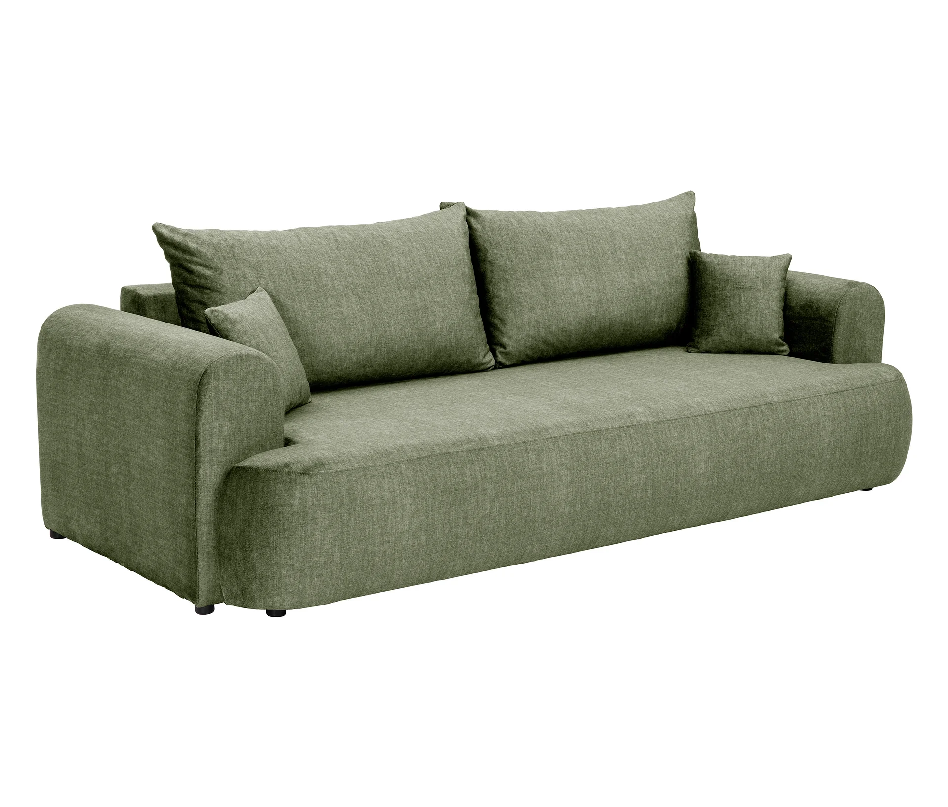 Tchibo - Sofa 2 - 255x117x86cm - dunkelgrün -