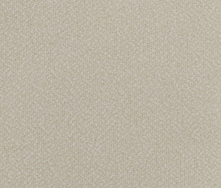 Nahaufnahme eines beigen Stoffes mit dezenter Textur.