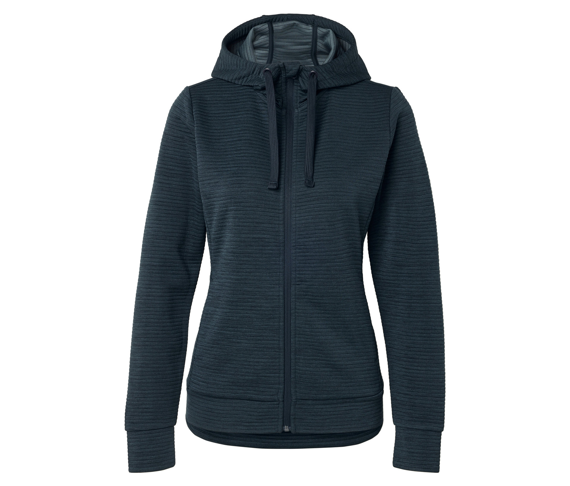 Kapuzenjacke - Damen - Gr. XXL - dunkelblau - dunkelblau