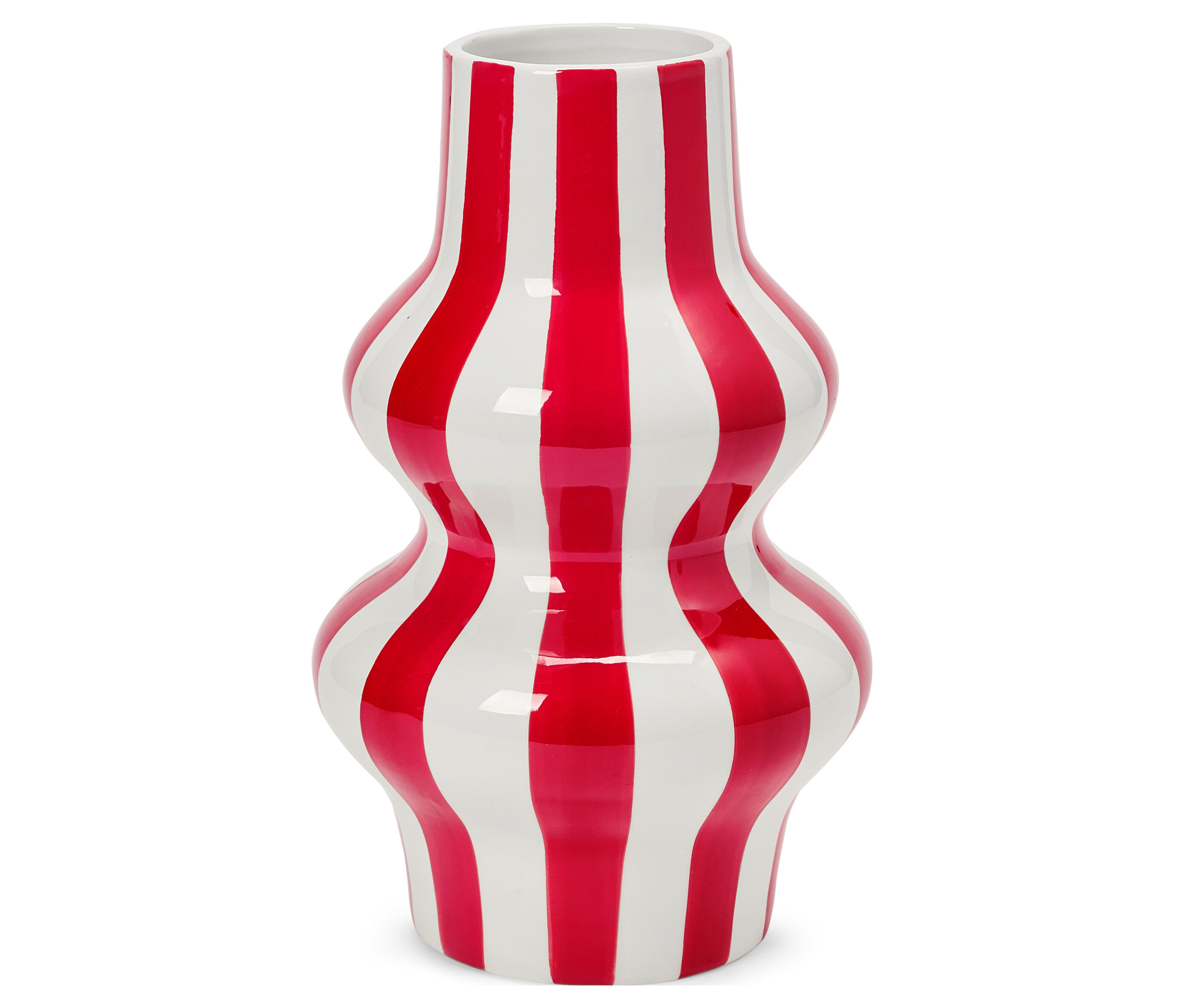 Tchibo - Vase - weiß - weiß