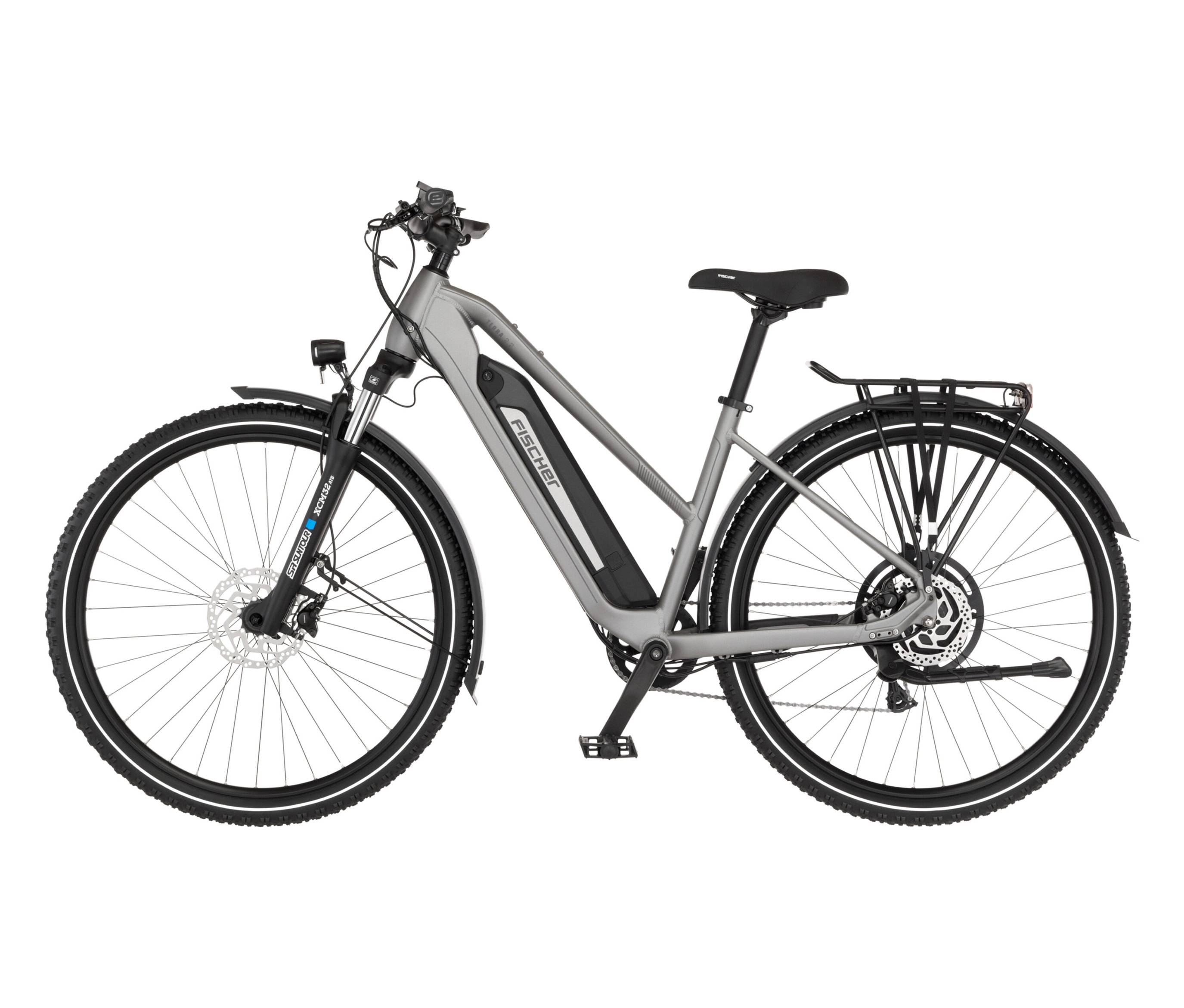 Fischer Trekking-E-Bike Terra 2.2 Active - grau - grau