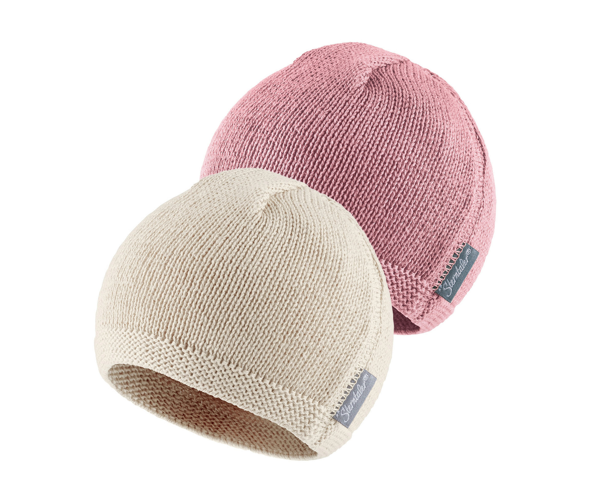 Tchibo - Sterntaler Strickmütze - Mädchen - Gr. 41 - beige