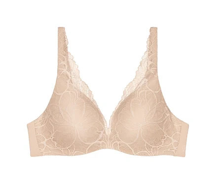 Nude beige Triumph Body Makeup Illusion Lace WP BH.