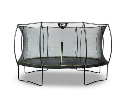 Schwarzes EXIT Trampolin »Silhouette«, Ø ca. 427 cm.