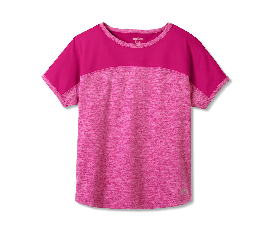 Funktionsshirt in Pinktönen.