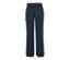 Blaue Skihose.