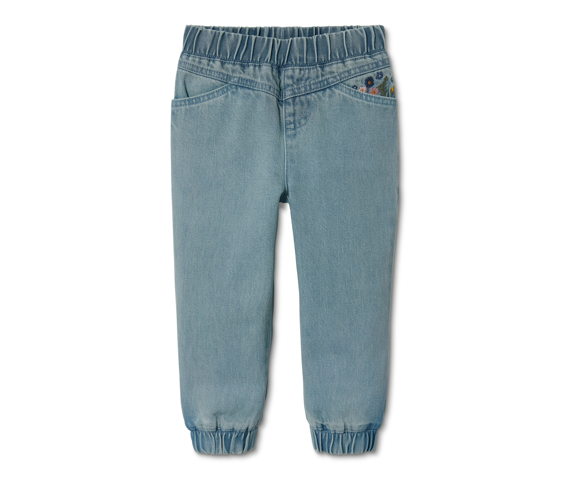 Tchibo - KK. Mä. Denim Schlupfhose - Mädchen - Gr. 110/116 - blau