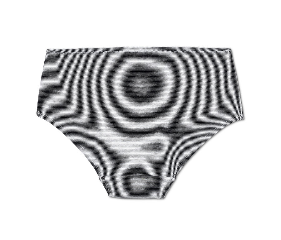 Eine gestreifte 5 Pantys.