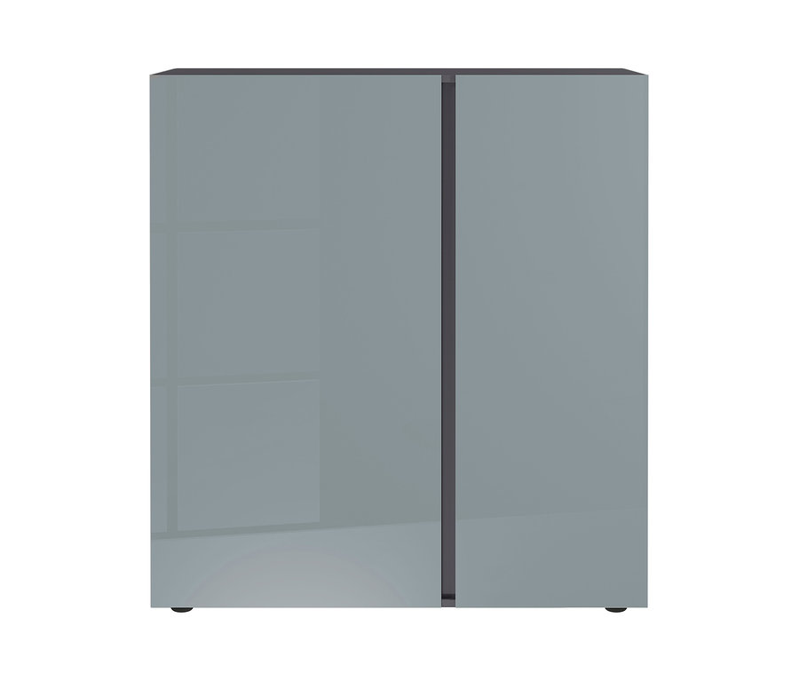 Grau-graphitfarbene Germania-Kommode »Mesa«, 2526.