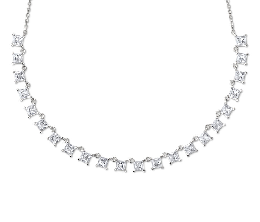 Kette mit Zirkonia.