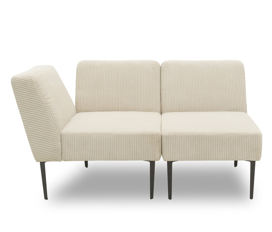 Beiges DOMO collection Eckelement »Karlsborg«.