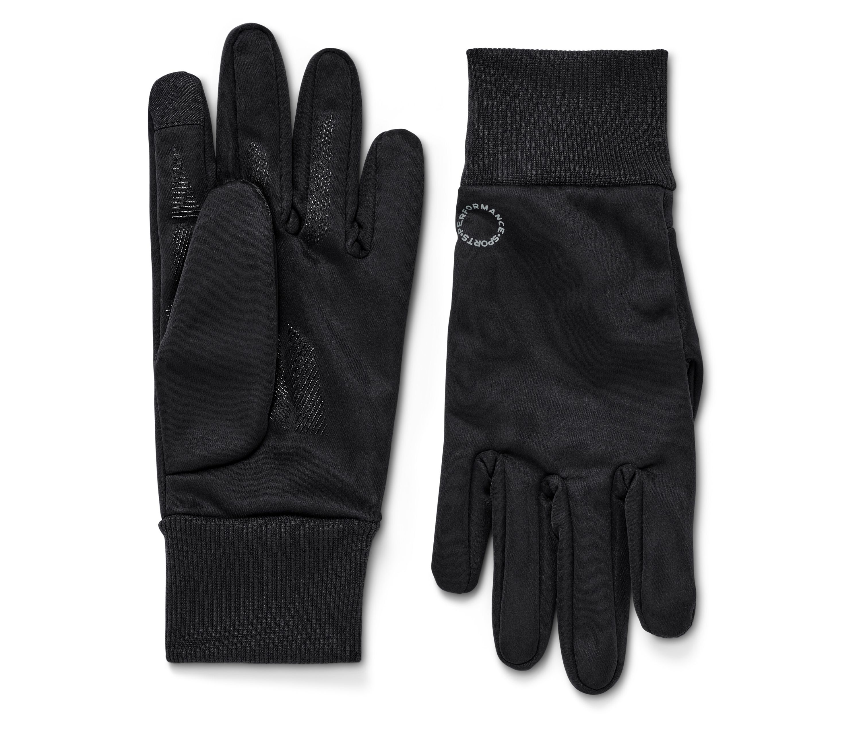 Tchibo - Windprotection-Handschuhe - Herren - Gr. 6,5 - schwarz