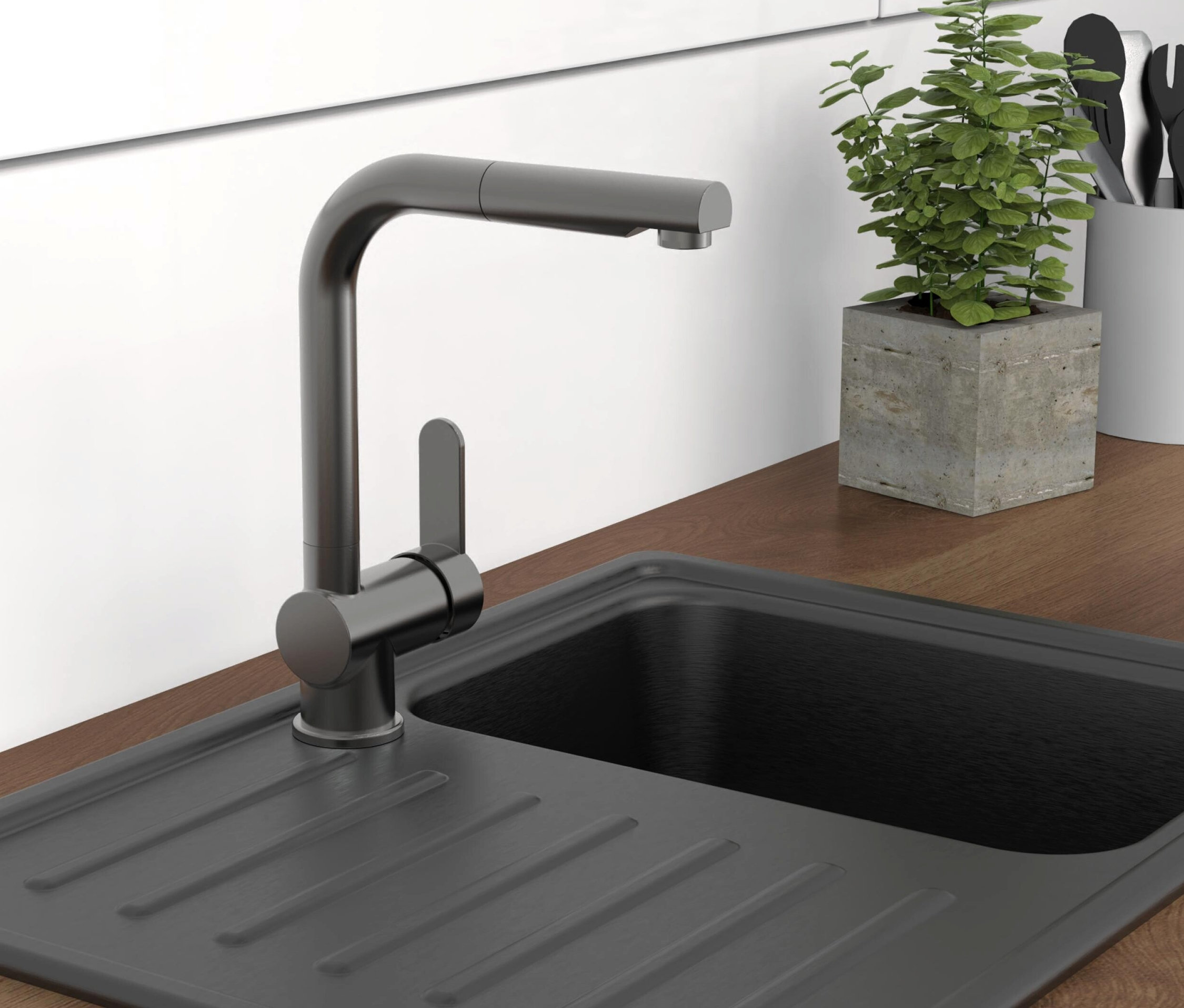 Thumbnail - Tchibo - Spültischarmatur »London« - grau