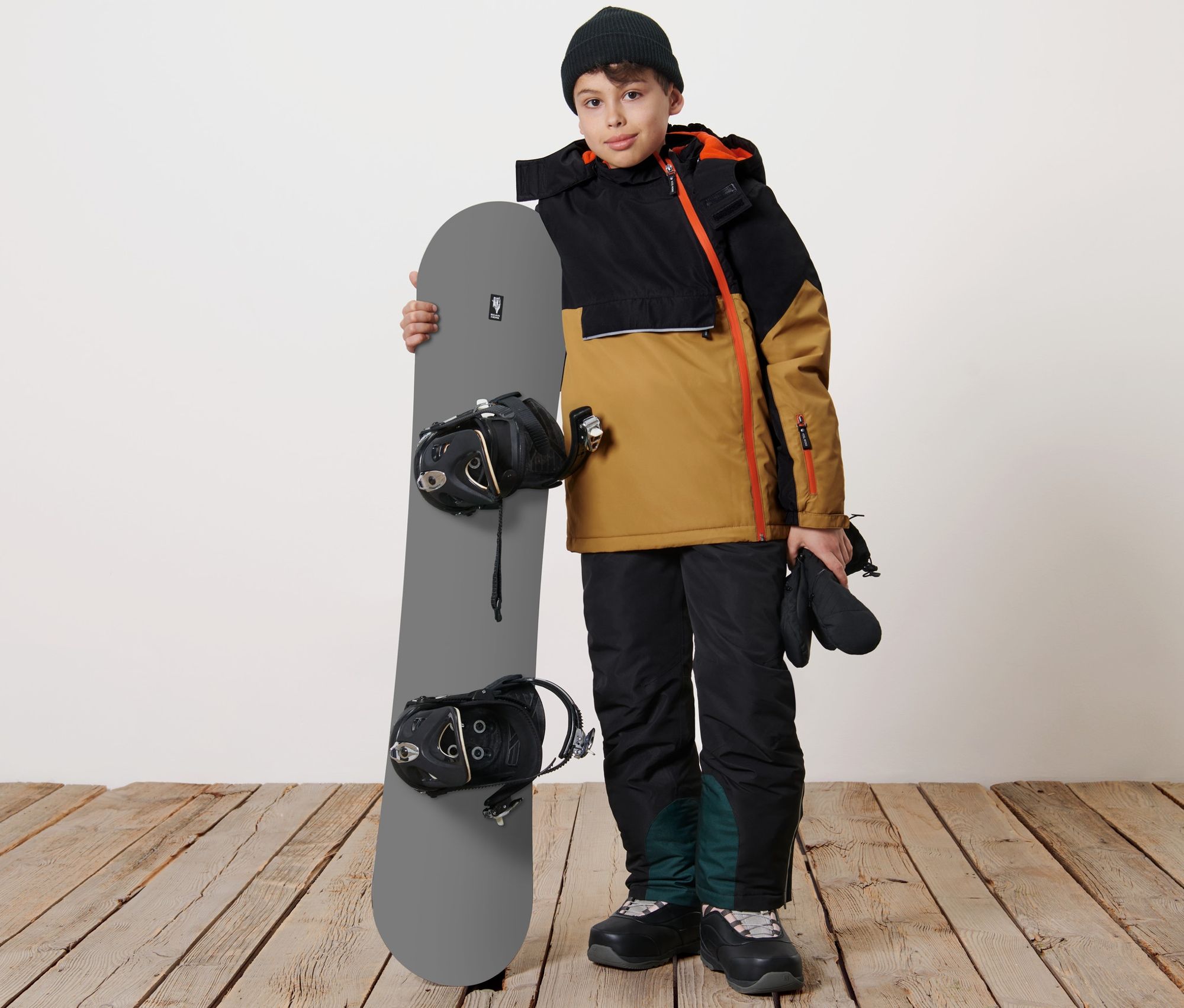 Thumbnail - Tchibo - Kinder-Snowboardjacke - Gr. 122/128 - schwarz