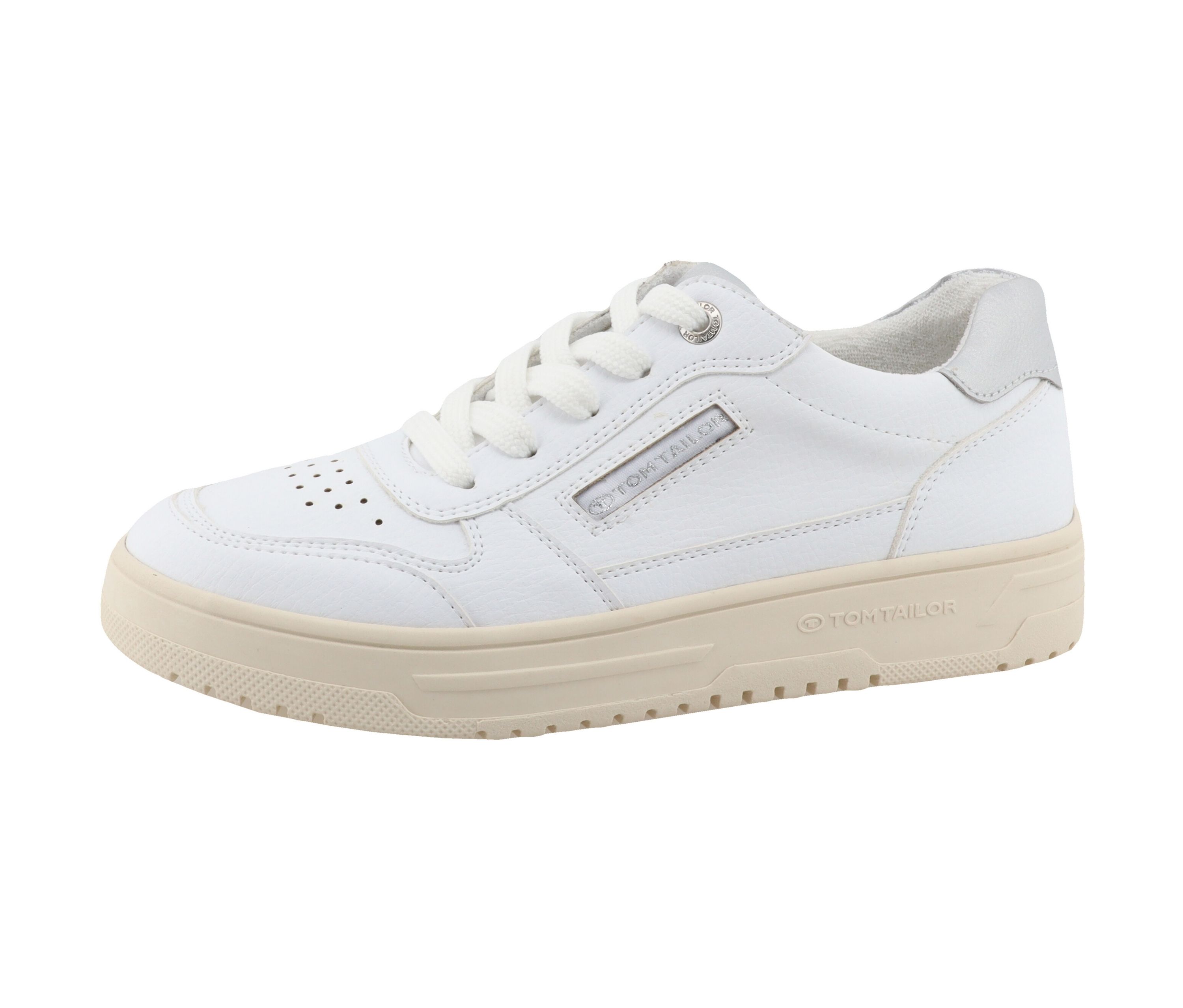 Tom Tailor Sneaker - Damen - Gr. 39 - weiß