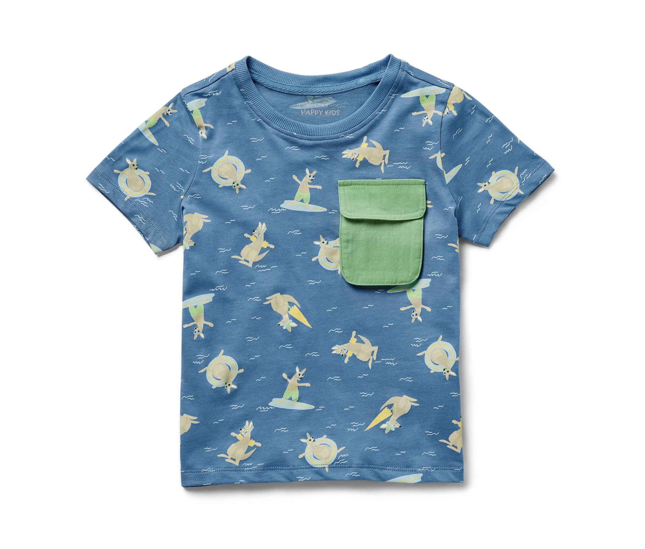 Tchibo - Kinder-T-Shirt - Gr. 122/128 - blau