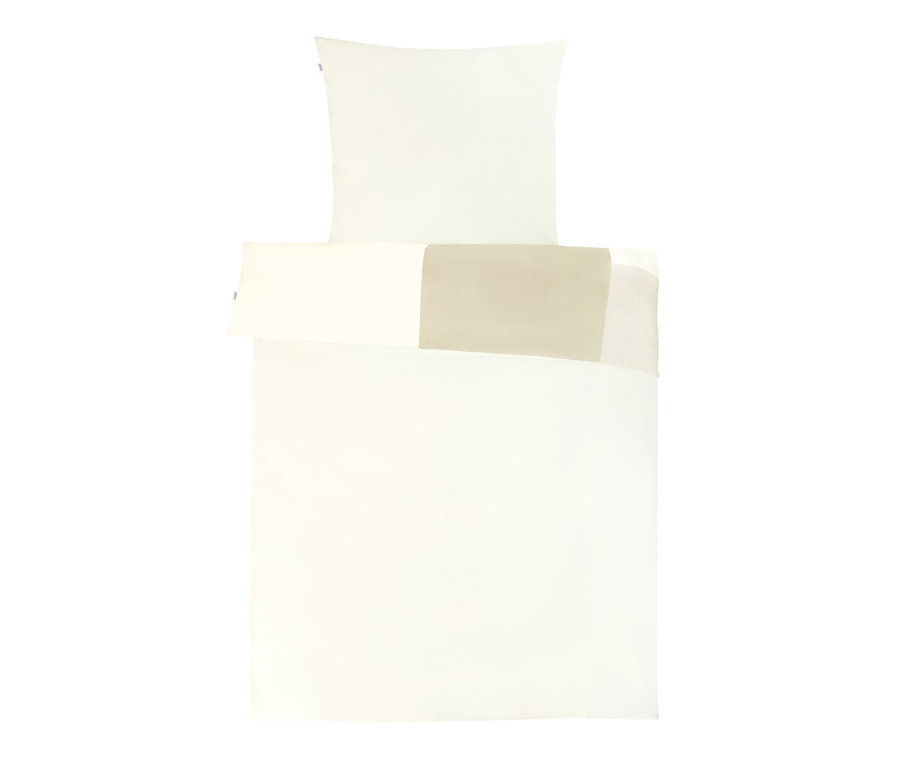 Gelbe SCHÖNER WOHNEN-Kollektion Bettwäsche in normaler Größe.