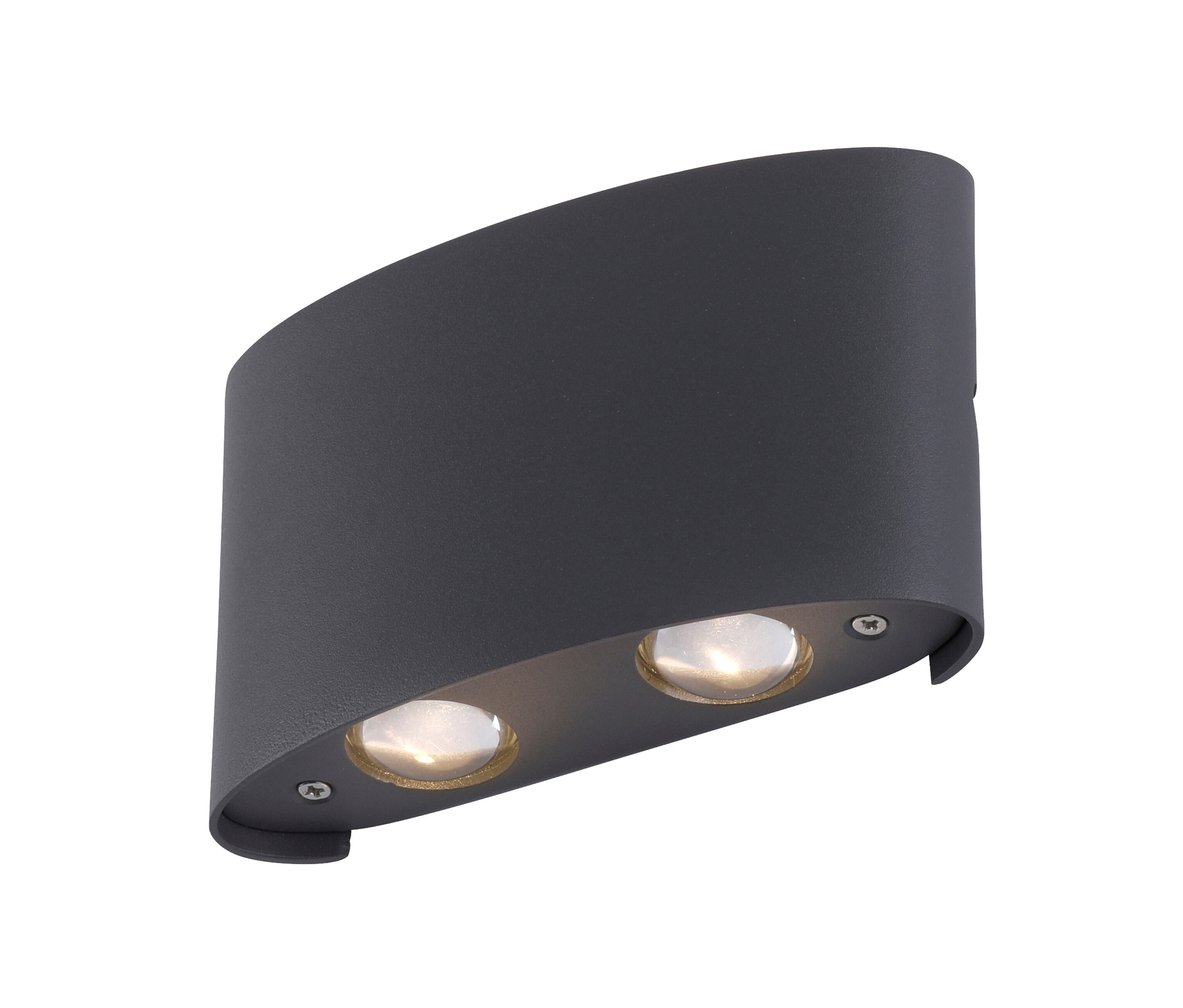 Thumbnail - Paul Neuhaus LED-Outdoor-Wandleuchte »Carlo« - 13x3,7x8cm - transparent - Aluminium / Kunststoff