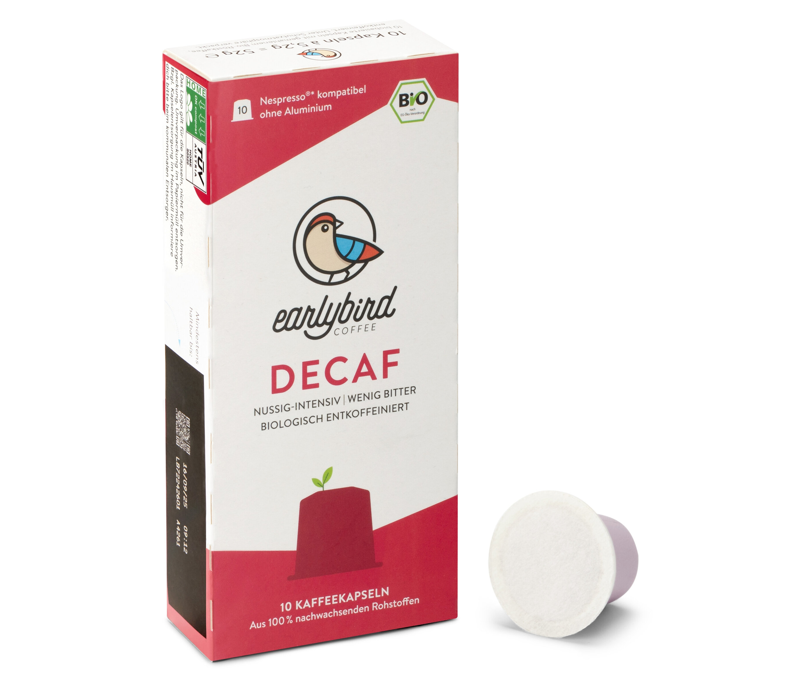 of 3 günstig Kaufen-Tchibo - earlybird - Bio Decaf, entkoffeiniert - 10 Kapseln - 10 Kapseln - Intensität: 3/6. Tchibo - earlybird - Bio Decaf, entkoffeiniert - 10 Kapseln - 10 Kapseln - Intensität: 3/6 <![CDATA[earlybird - Bio Decaf, entkoffeiniert - 10 Kapseln - 