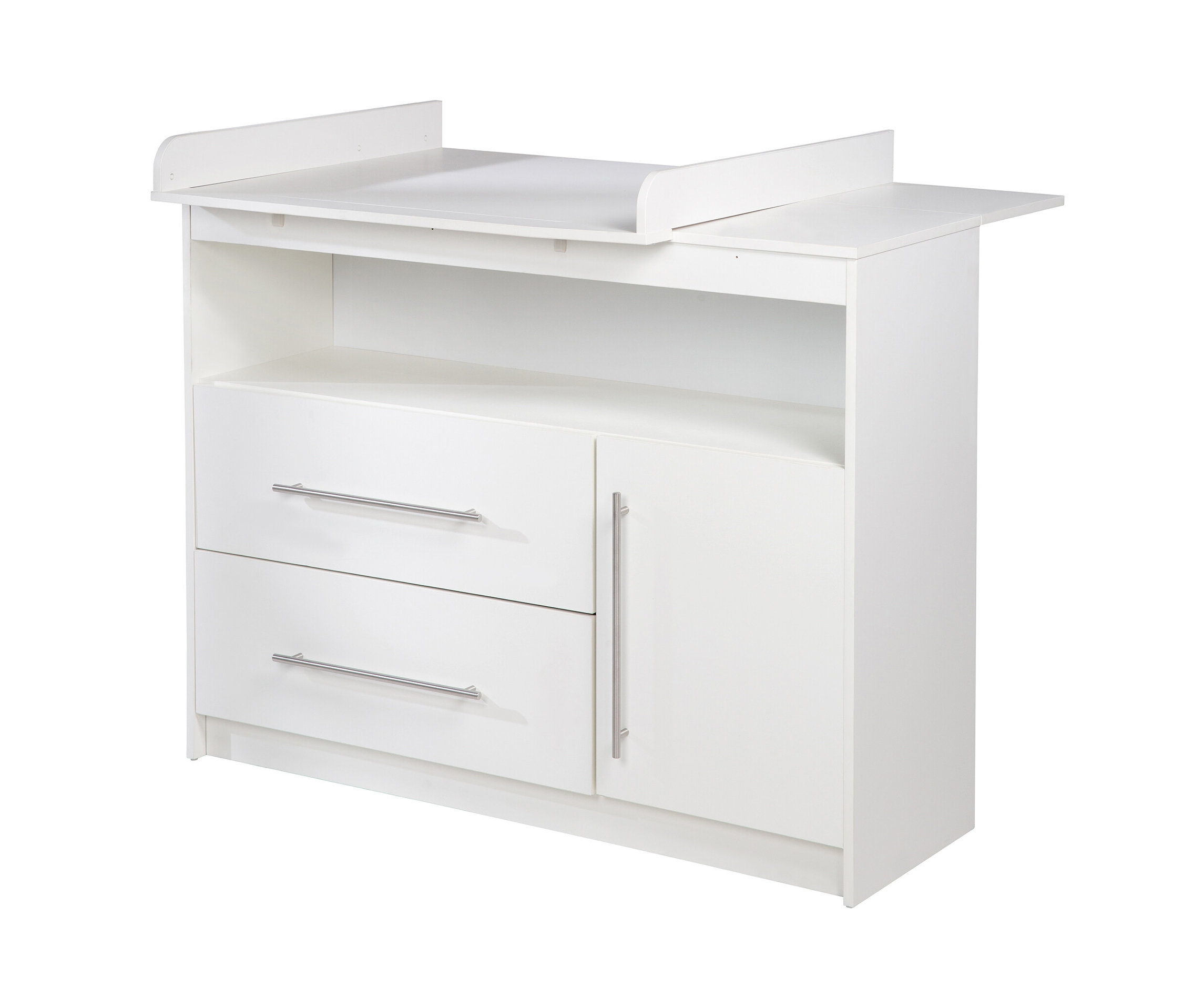 Thumbnail - roba Kinderzimmer-Set »Maren« mit Bett - 78x142x81cm - weiß - Holz / Metall