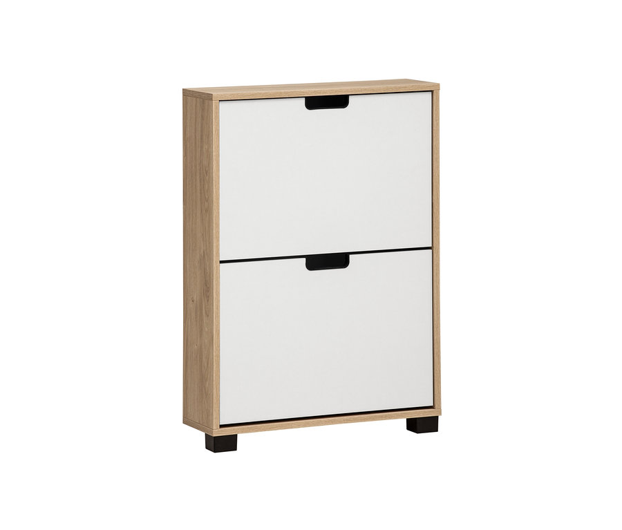 Kleiner Schuhschrank »Emmik«, weißeiche-matt-weiß.