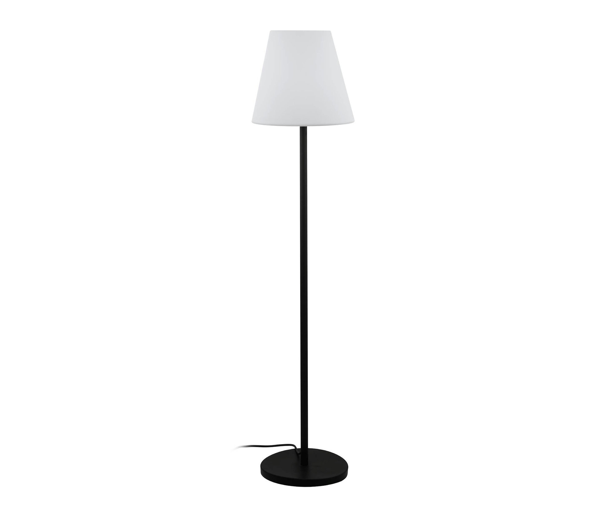 Eglo Outdoor-Stehleuchte »Alghera« - schwarz - Kunststoff