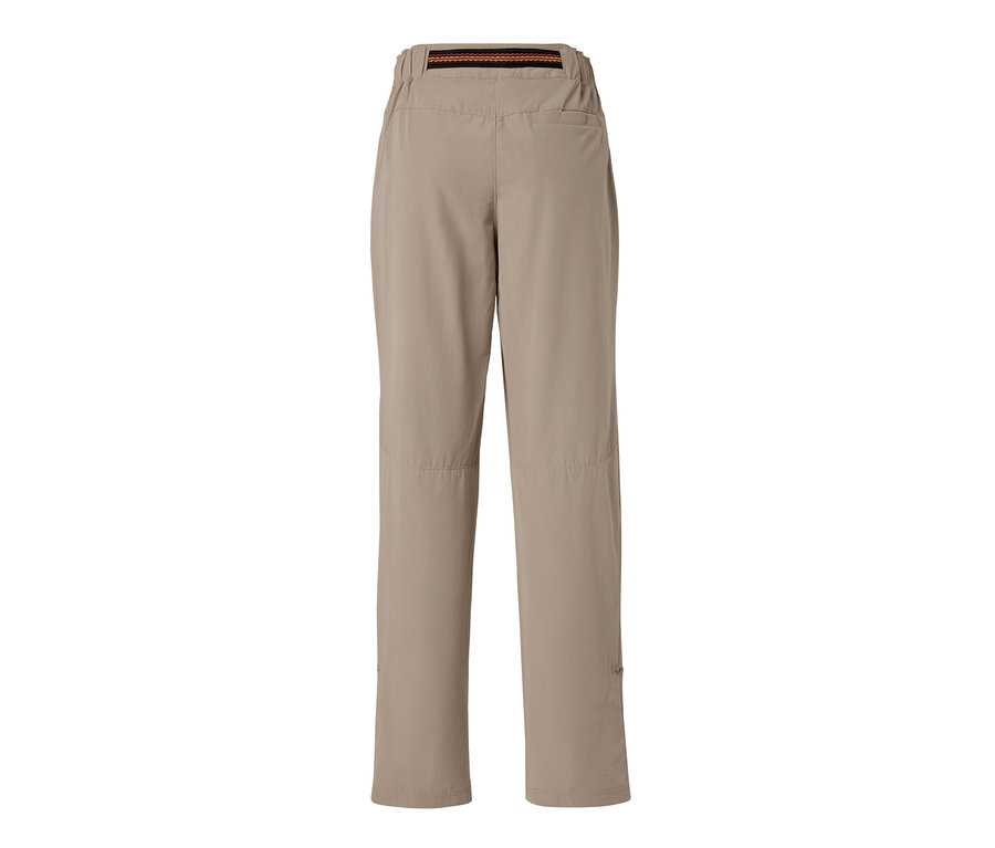 Beige Outdoorhose mit Moskito-Schutz.