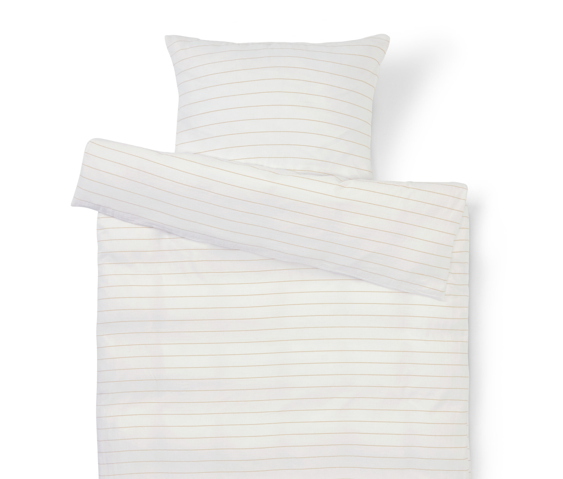 Soft-Musselin-Bettwäsche - beige - beige
