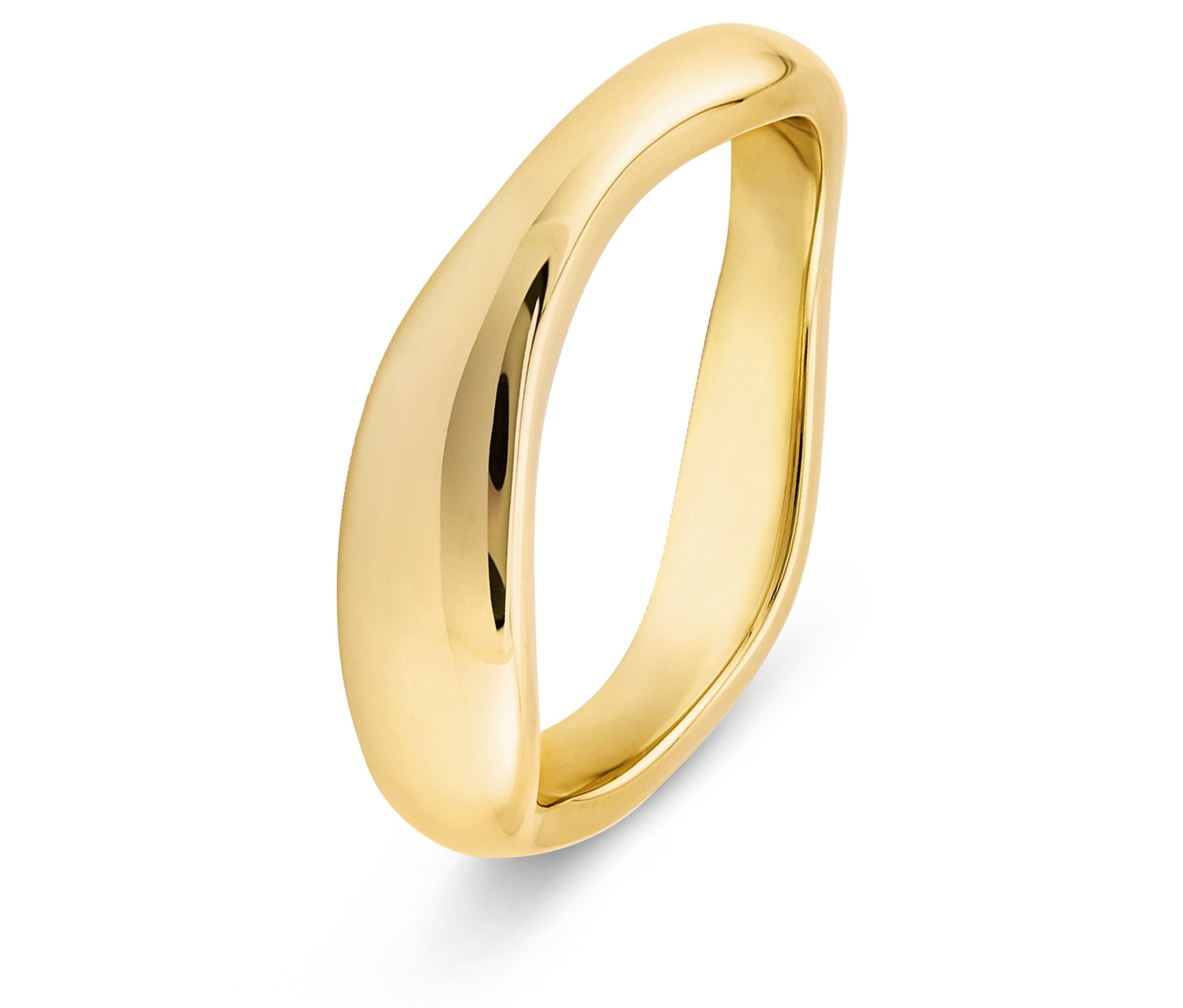 Ring - Unisex - Gr. 18 - gold - gold