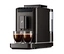 Schwarzer »Esperto2 Caffè« Kaffeevollautomat mit zwei Tassen Kaffee.