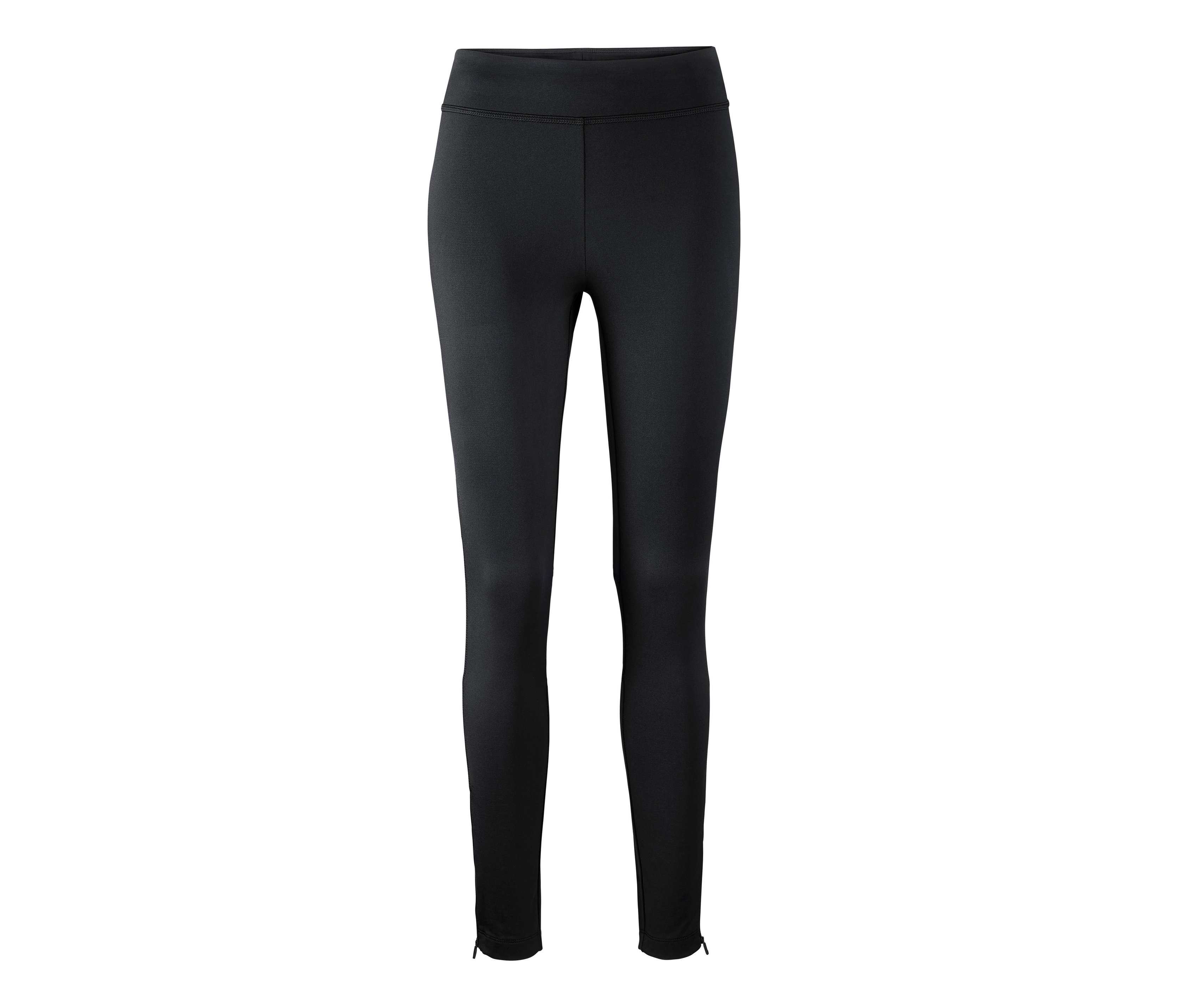 Schwarze Thermo-Lauftight.