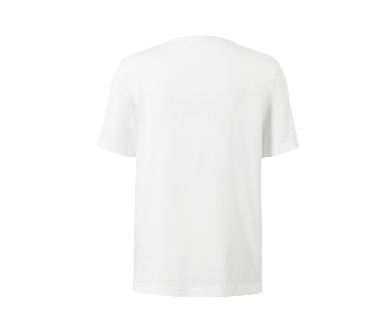 Weißes T-Shirt »Mustang« mit kurzen Ärmeln.