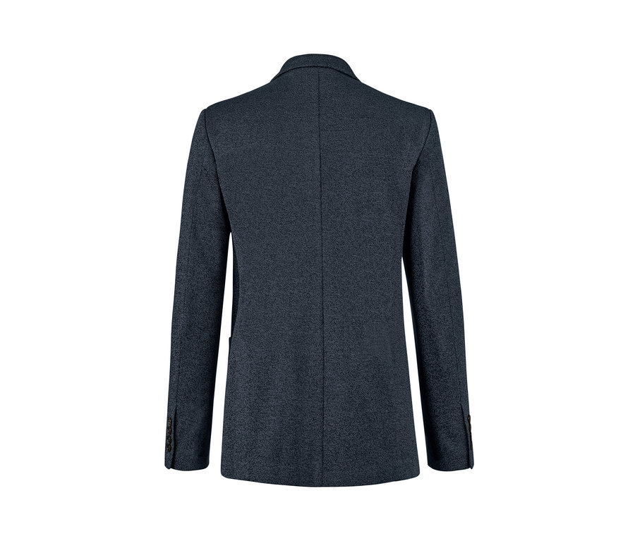 Rückansicht eines Jersey-Sakkos.