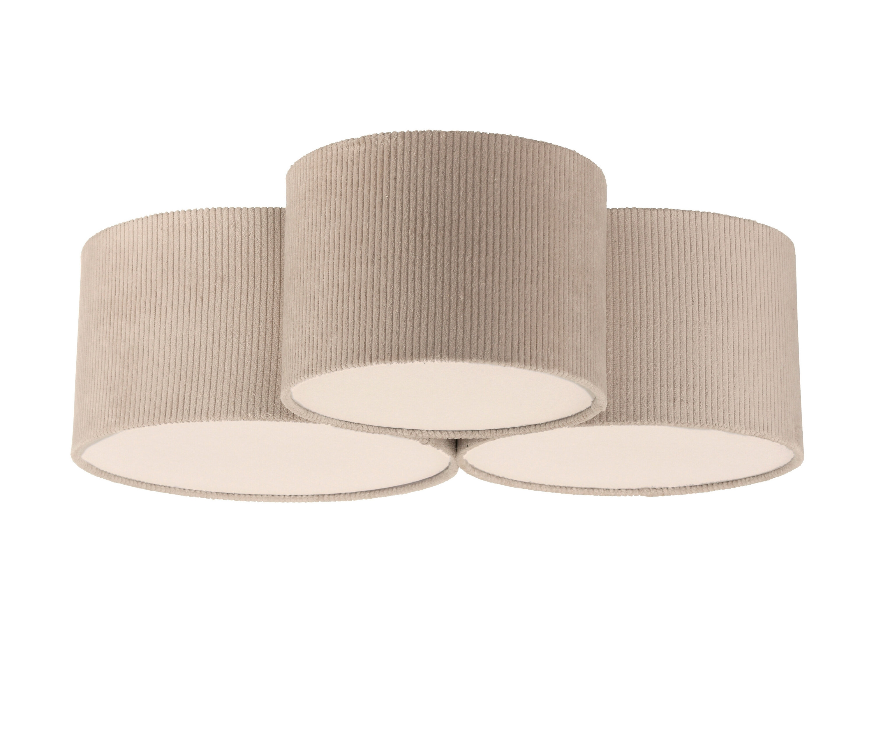 Tchibo - Just Light Deckenleuchte »Duro« - 70x55x23cm - beige - Eisen