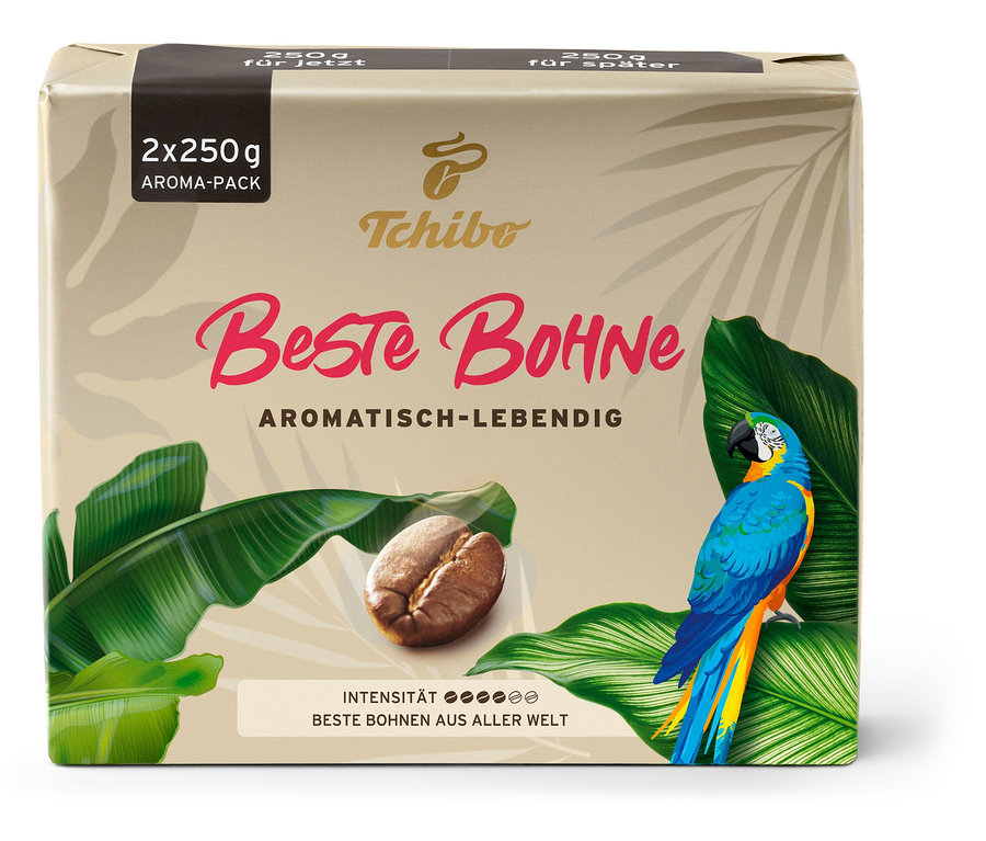 Beste Bohne - 2 x 250 g Gemahlen