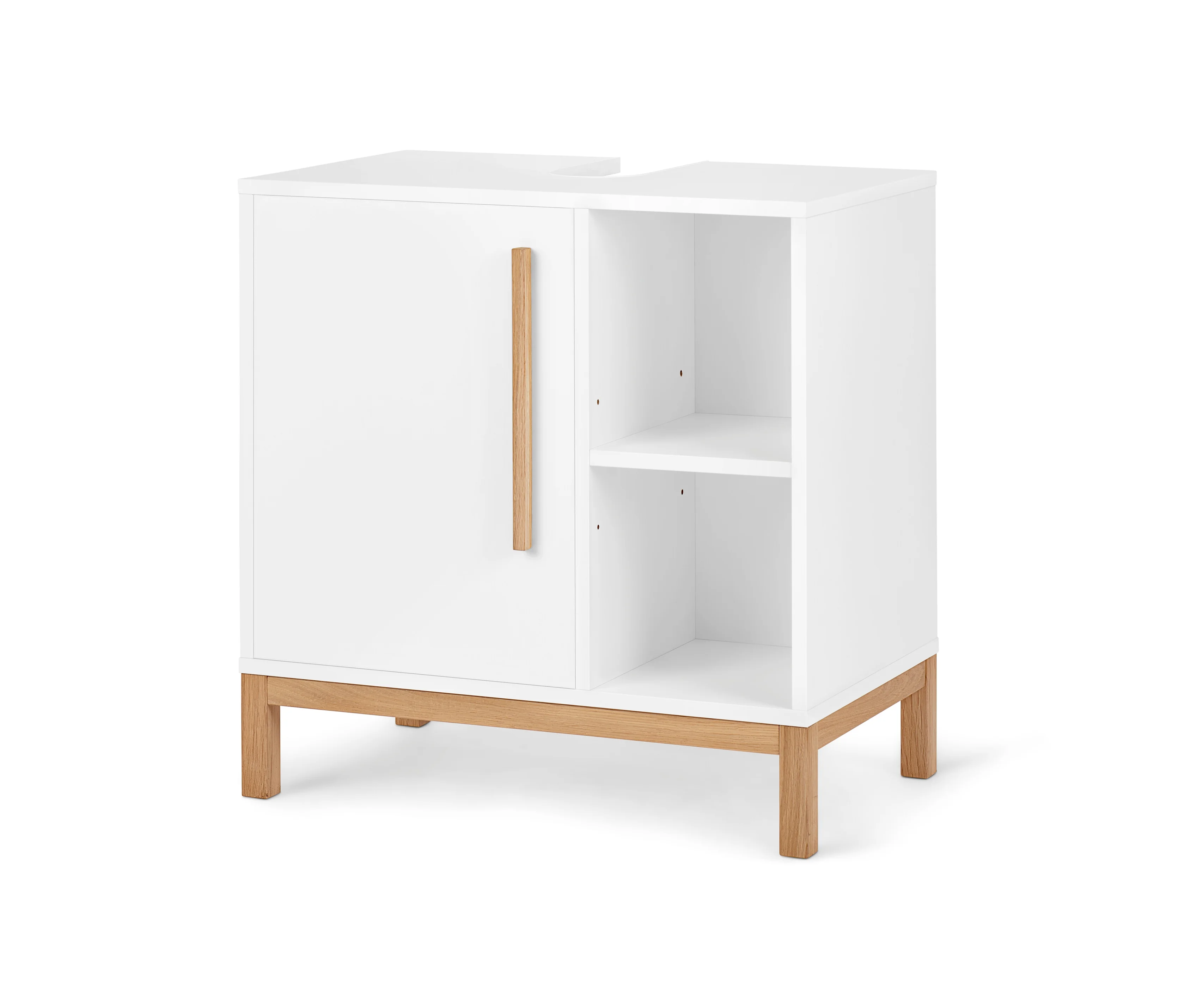 Tchibo - Waschbeckenunterschrank »Eklund« mit Tür und Seitenfach - 65,5x40x66,5cm - braun - Holz / Eichenholz. Tchibo - Waschbeckenunterschrank »Eklund« mit Tür und Seitenfach - 65,5x40x66,5cm - braun - Holz / Eichenholz <![C 60,5cm günstig Kaufen-Tchibo - Waschbeckenunterschrank »Eklund« mit Tür und Seitenfach - 65,5x40x66,5cm - braun - Holz / Eichenholz. Tchibo - Waschbeckenunterschrank »Eklund« mit Tür und Seitenfach - 65,5x40x66,5cm - braun - Holz / Eichenholz <![C