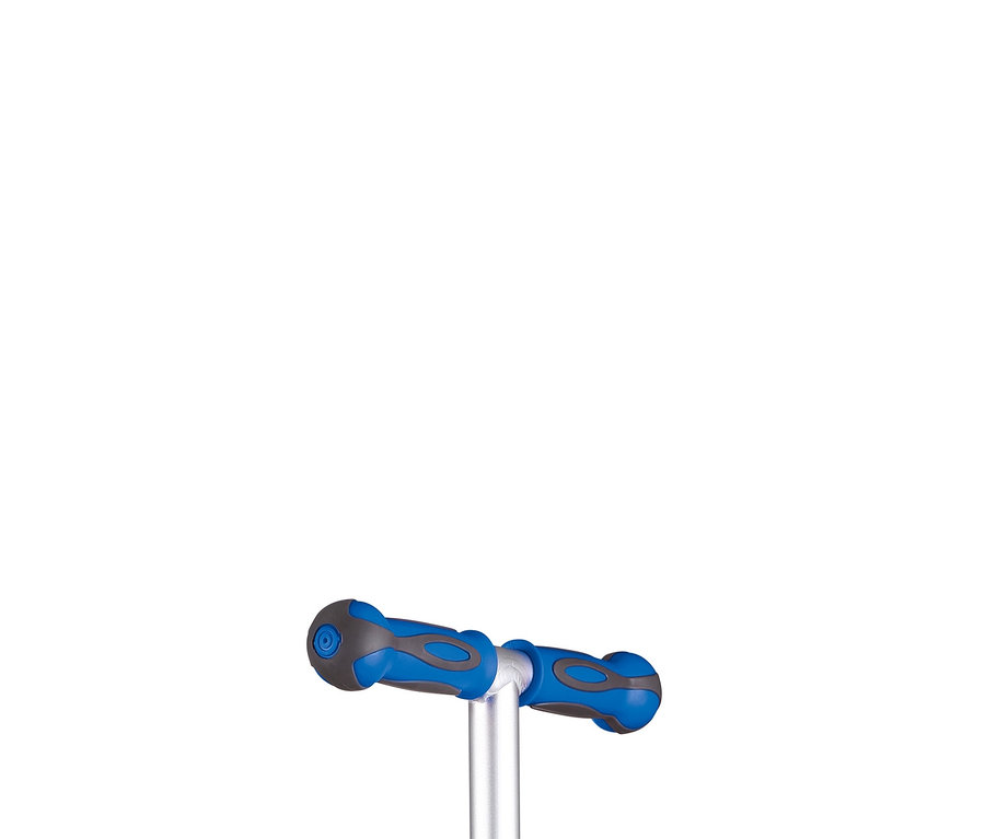 Blauer GLOBBER Roller »GO-UP COMFORT LIGHTS« mit Leuchtrollen.