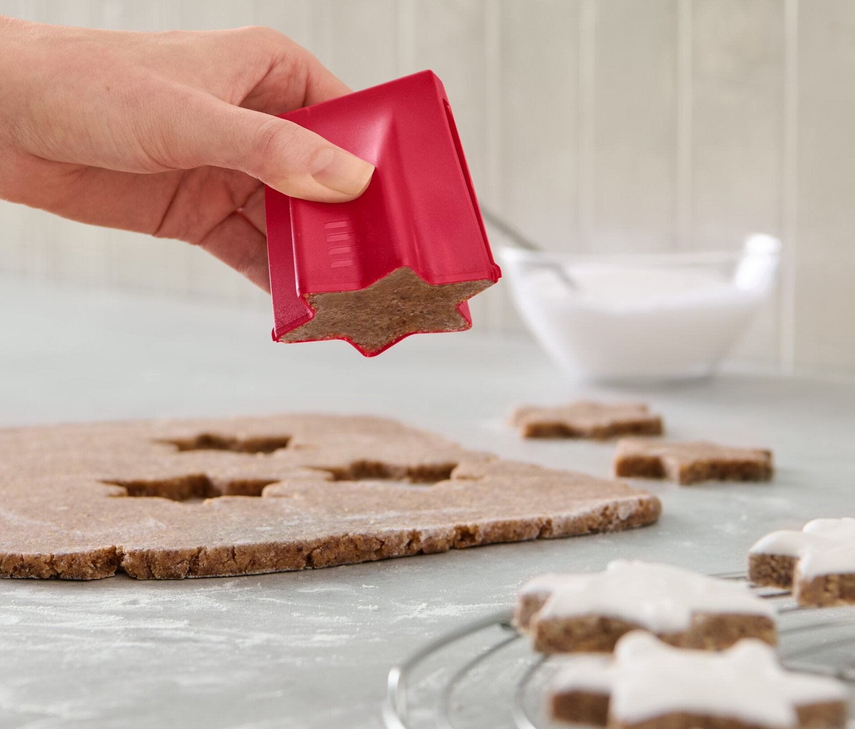 Thumbnail - Tchibo - Zimtsternausstecher - rot