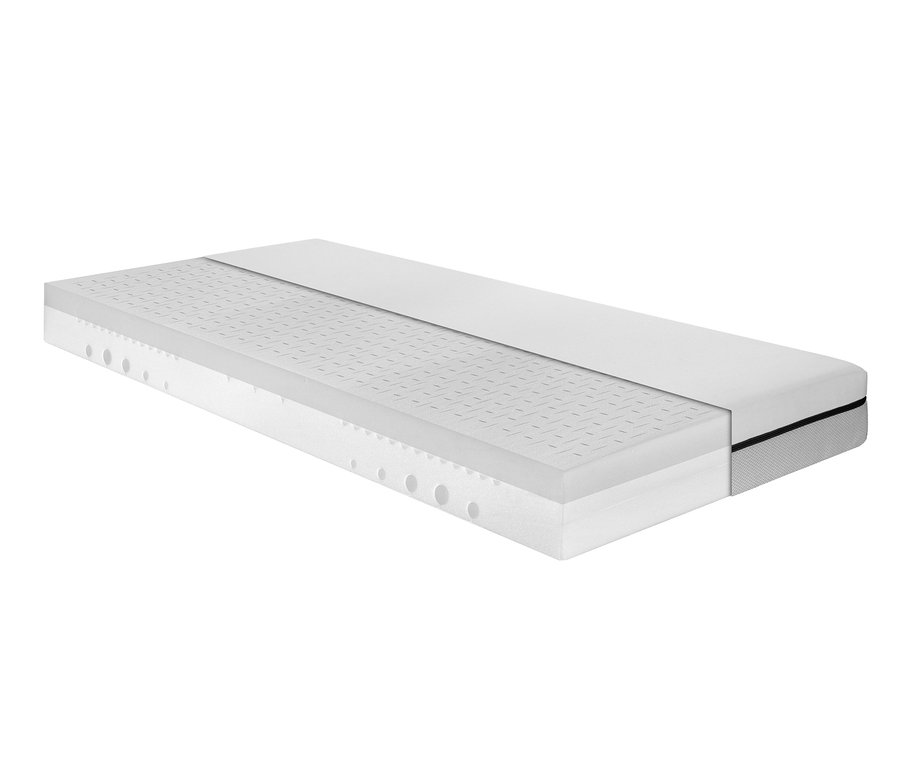 Detailansicht einer Irisette Wendematratze Hybridschaum Smart, 100 x 200 cm.