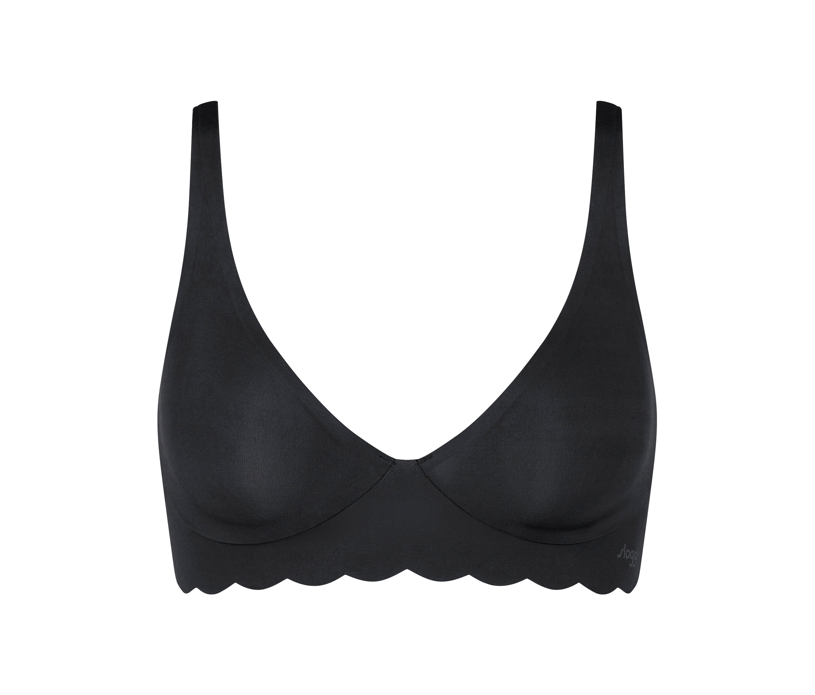 Zero Microfibre 2.0 Soft bra - Damen - Gr. XL - schwarz - schwarz