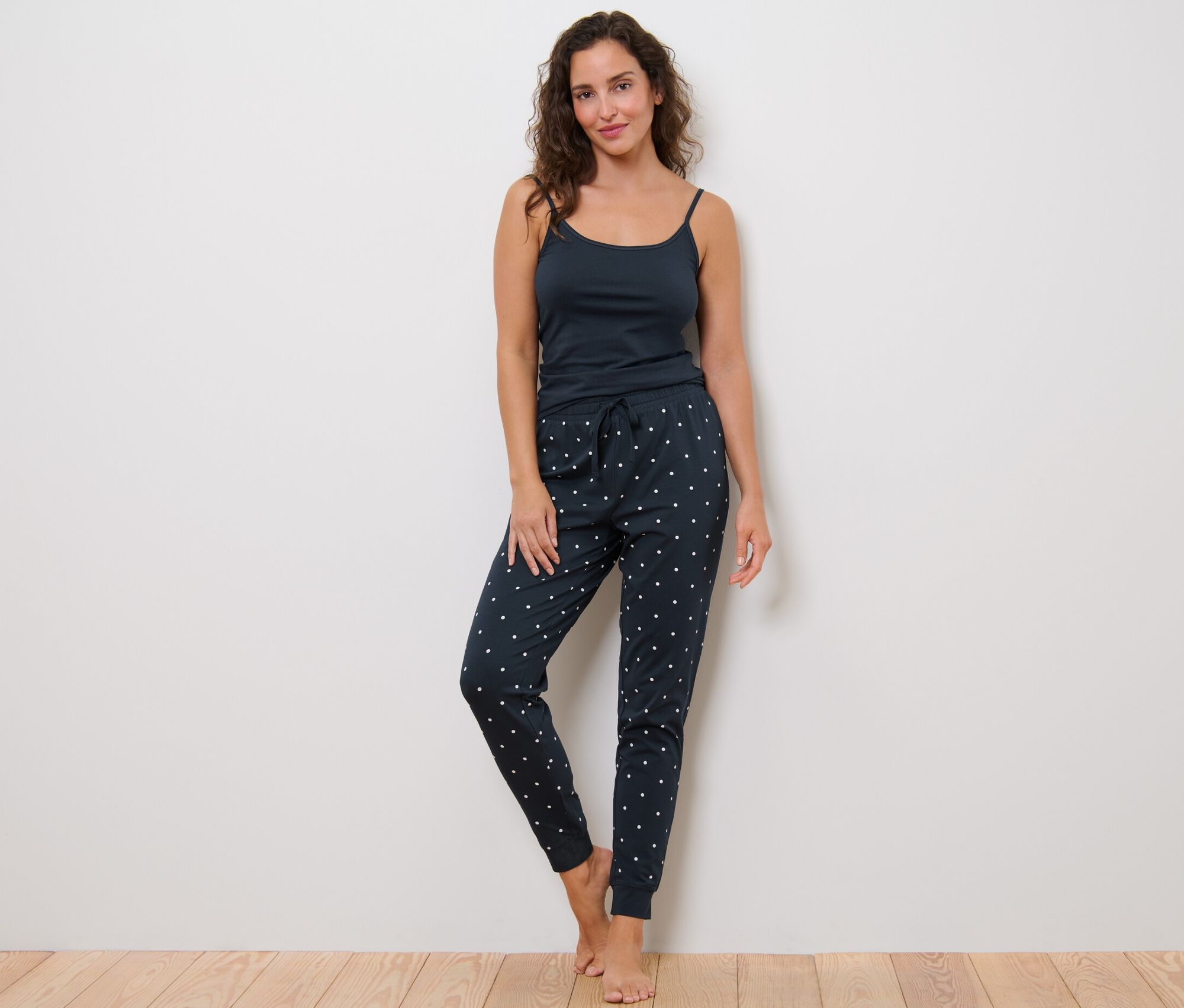 Thumbnail - Tchibo - Pyjamahose - Damen - Gr. S - weiß