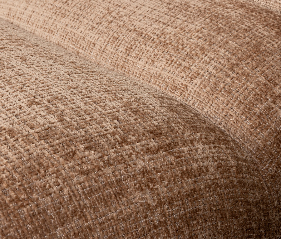 Detailaufnahme eines BePureHome »Observe« Sessels in der Farbe Clay.
