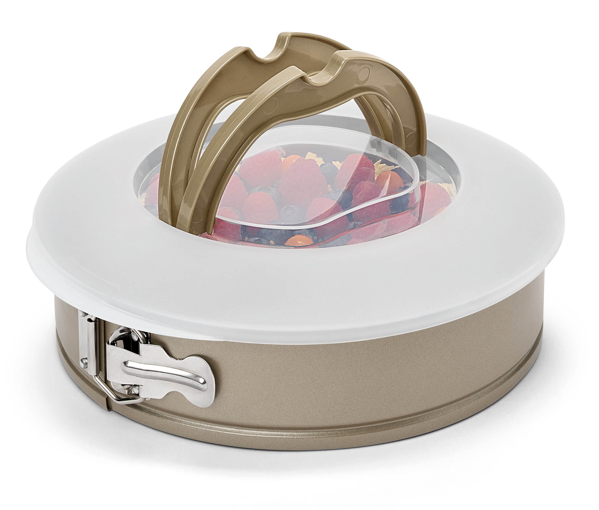 Tchibo - Springform mit Deckel - beige