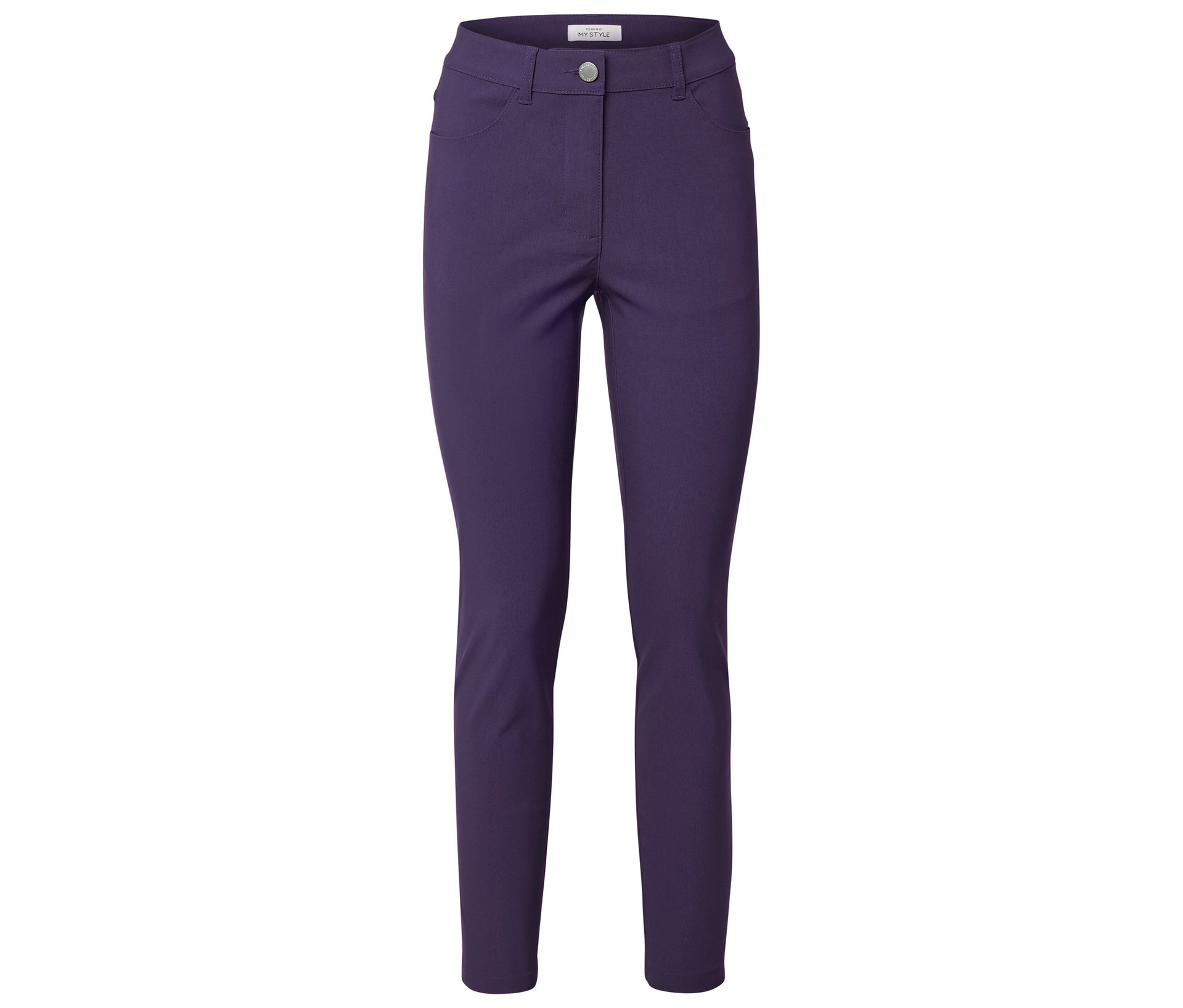 Bengalin-Hose - Damen - Gr. 44 - pflaume - pflaume