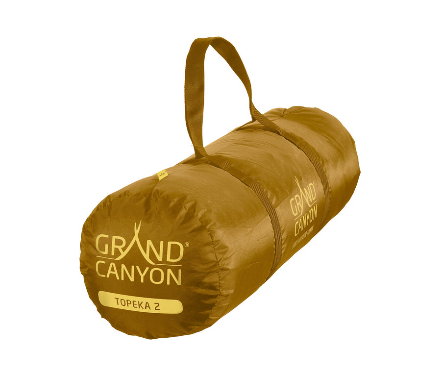 Verpacktes Grand Canyon 2 Personen Kuppelzelt »Topeka 2«, Dried Tobacco.