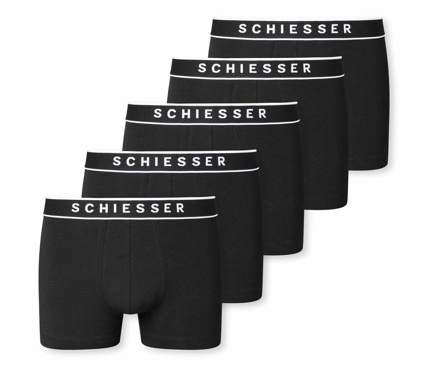 Shorts - Herren - Gr. Xl/7 - schwarz - schwarz