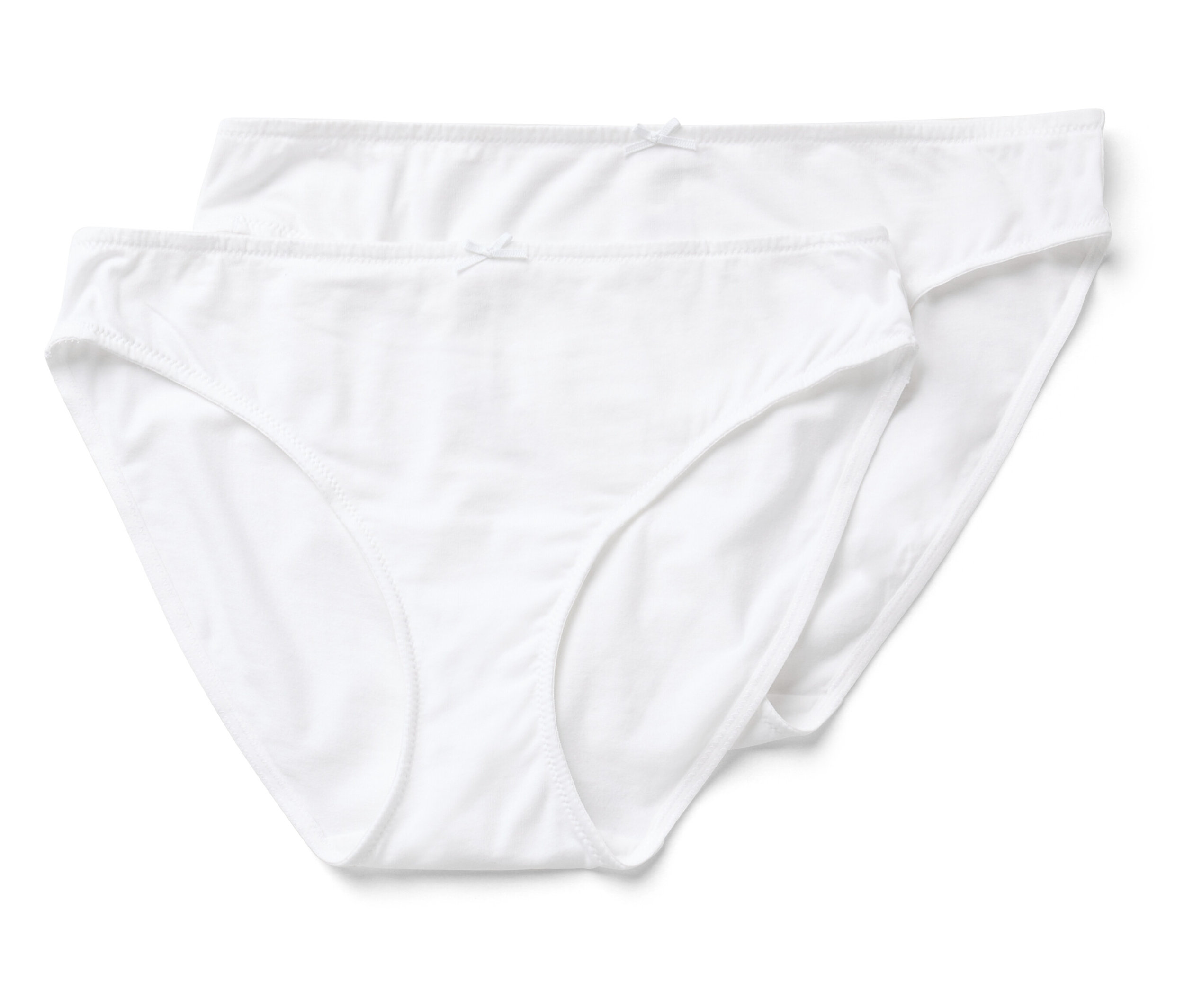 Tchibo - 2 Slips - Damen - Gr. M - weiß