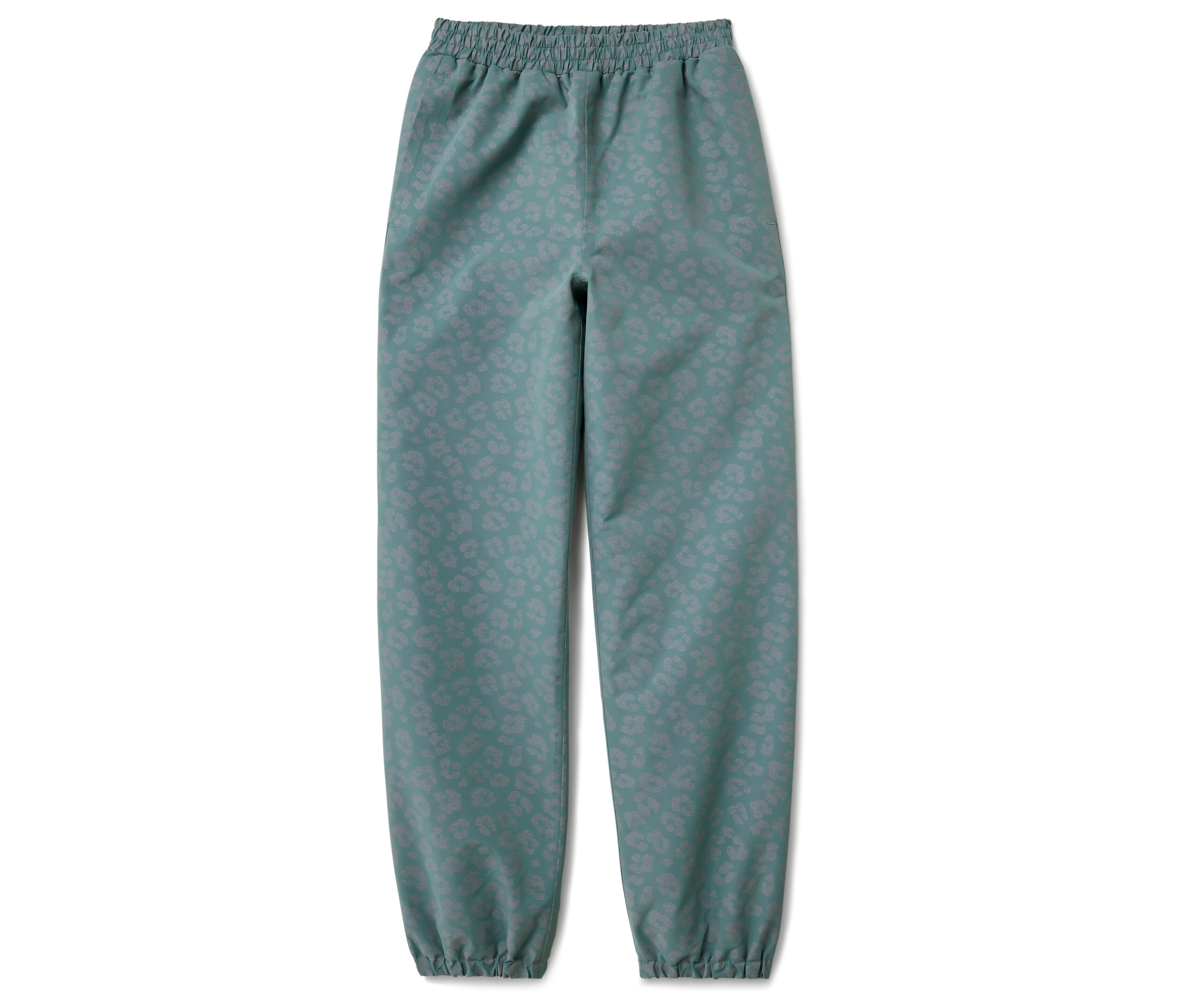 Tchibo - Kinder-Regenhose mit reflektierenden Elementen - Kinder - Gr. 170/176 - silber/print