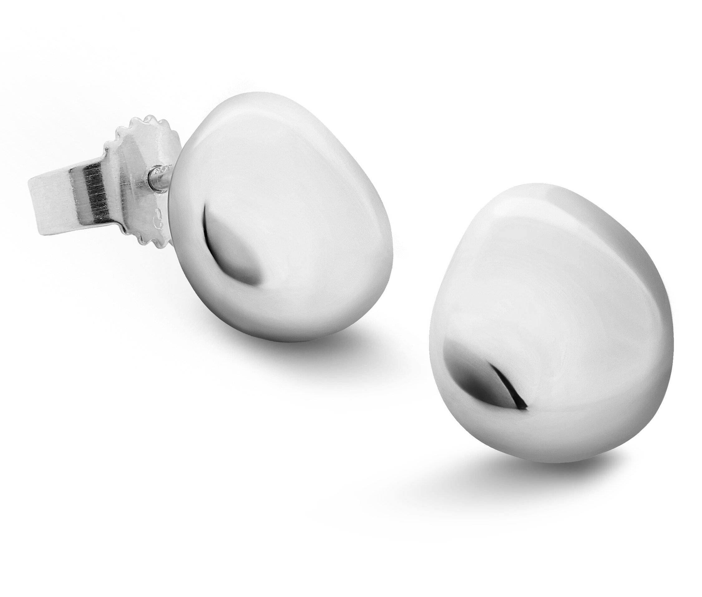 Ohrstecker - silber - silber